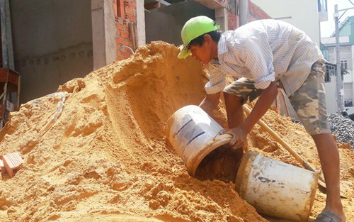 Giá cát xây dựng bao nhiêu 1 khối