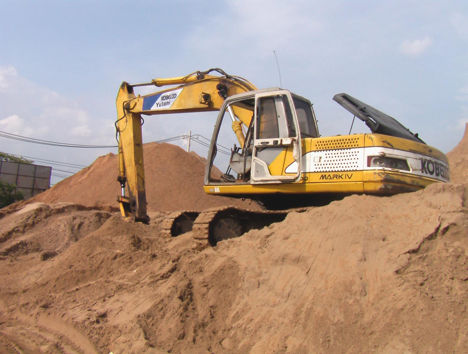 Cát san lấp mặt bằng