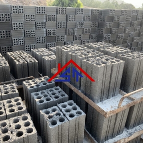 Gạch ống không nung 6 lỗ 