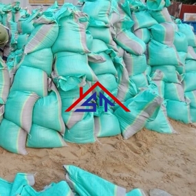 Cát xây dựng đóng bao 25kg